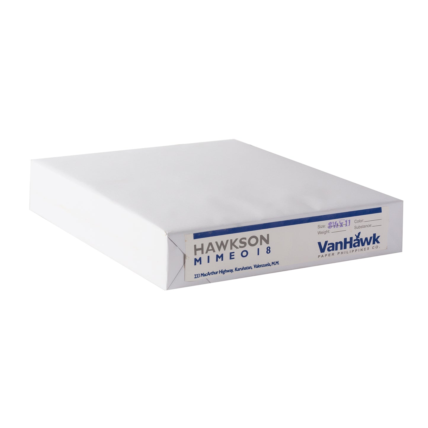 Hawkson Whitewove Mimeo Paper - Sub 18