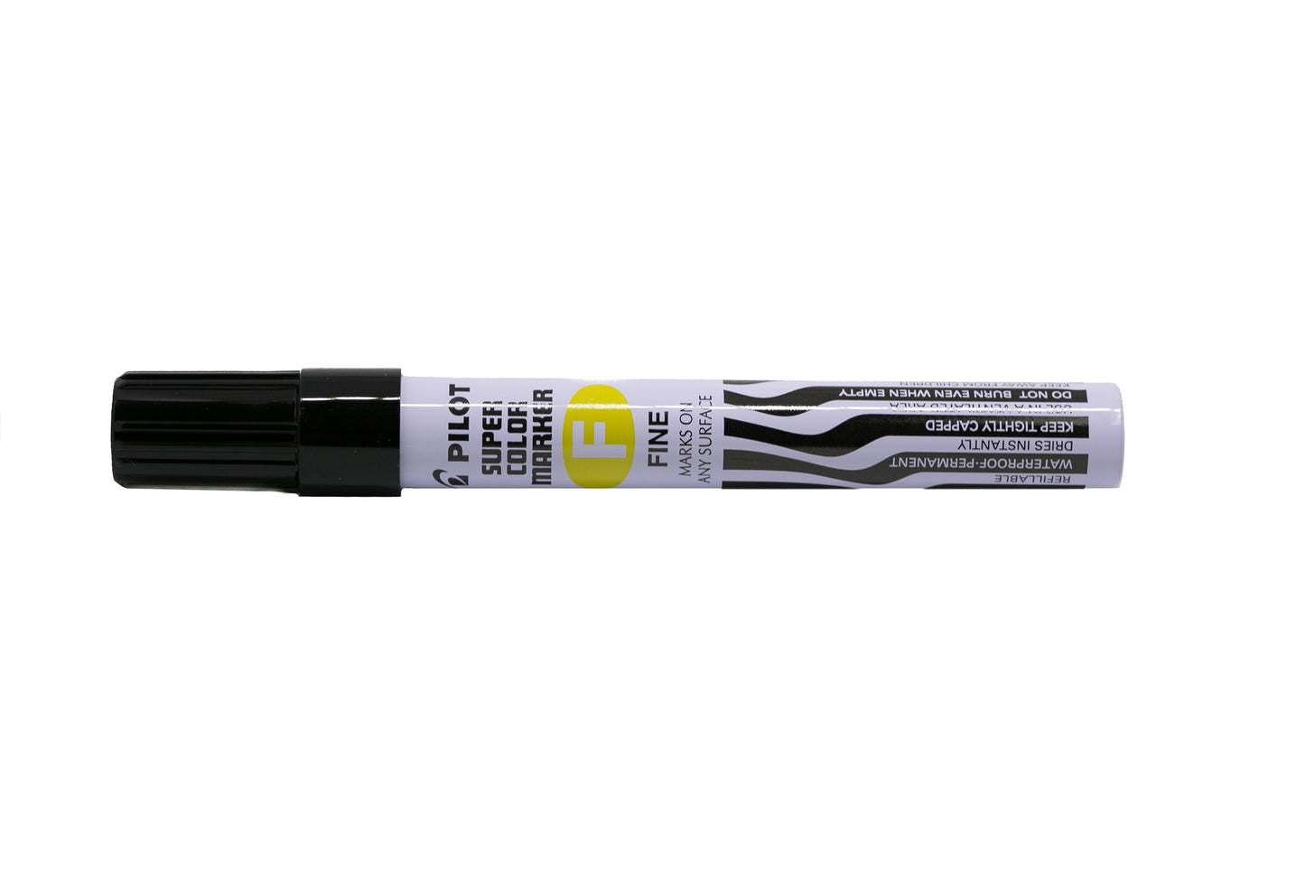 Pilot Permanent Marker Fine 4mm Black