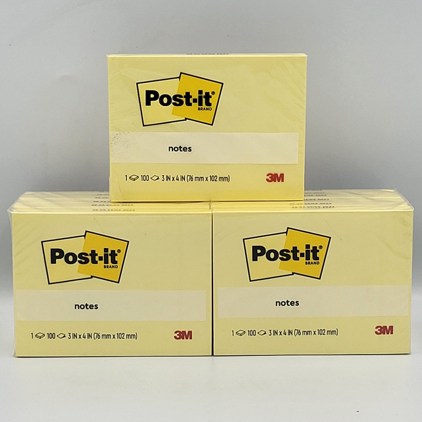 3M Post-It® Notes 3 in x 4 in, Yellow