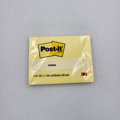 3M Post-It® Notes 3 in x 4 in, Yellow