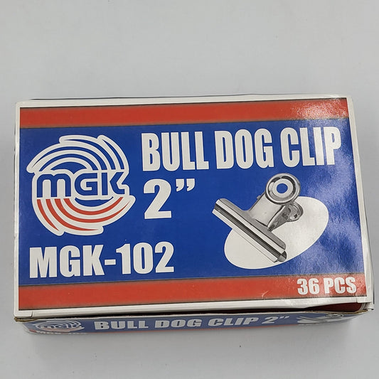 Bulldog Metal Paper Clip 2"