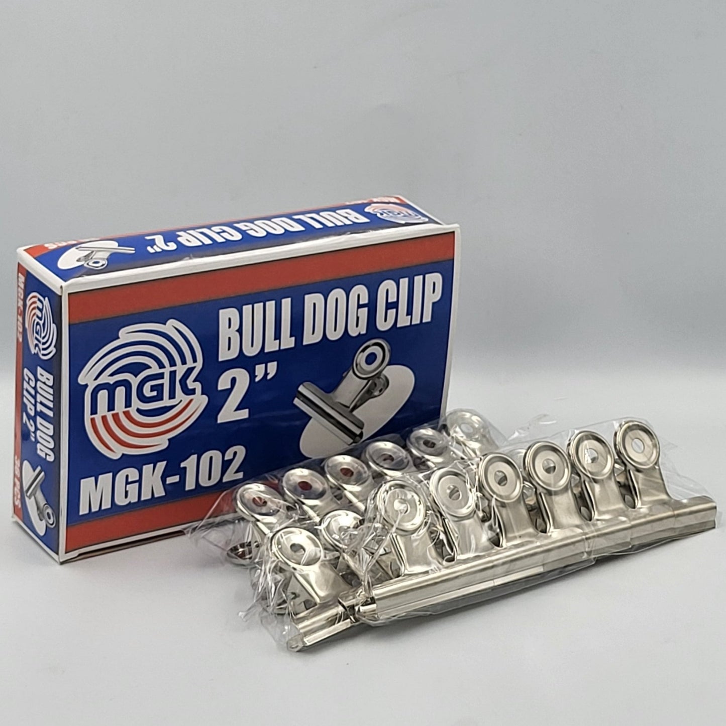 Bulldog Metal Paper Clip 2"