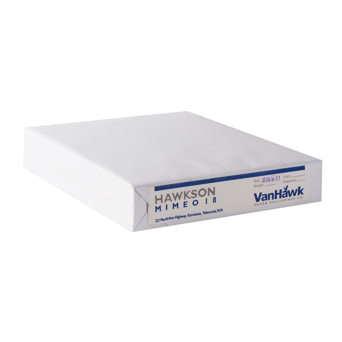 Hawkson Whitewove Mimeo Paper - Sub 18 – OneClick Philippines