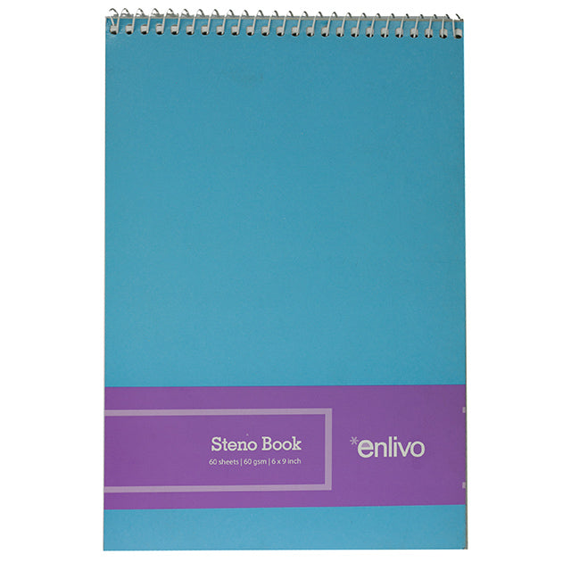 Enlivo Steno Notebook, 60 sheets – OneClick Philippines
