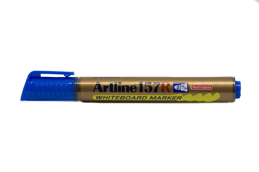 Artline Whiteboard Marker Refillable EK-157R 2mm Blue