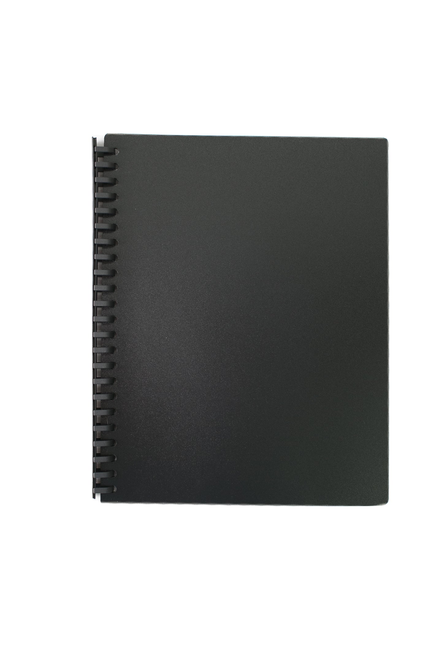 Clearbook 20 Pockets A4, Refillable, Black