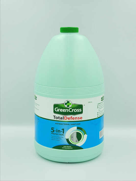 Green Cross Total Defense 5-in-1 Antibacterial Sanitizer Gallon