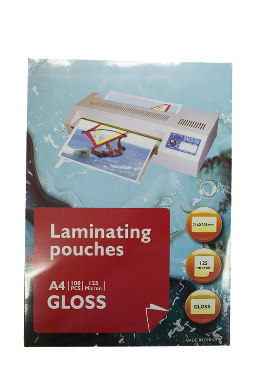 Laminating Film A4 125 microns, 100's